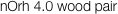 nOrh 4.0 wood pair